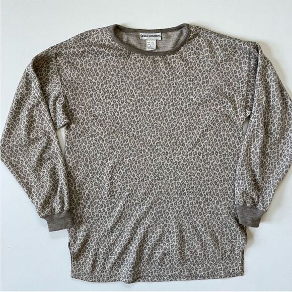 Vintage Cheetah Oversized 80’s Sweater - Picture 3 of 7